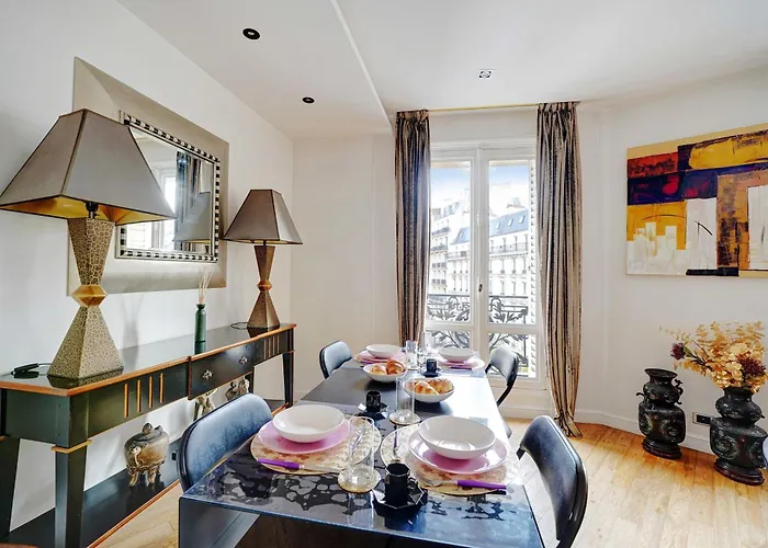 Bright Spacious 2p - Eiffel Tower Auteuil Apartamento *