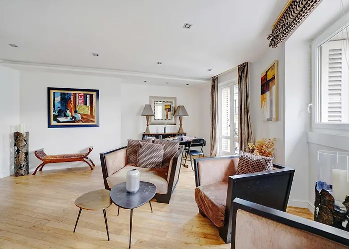 Apartamento Bright Spacious 2p - Eiffel Tower Auteuil *